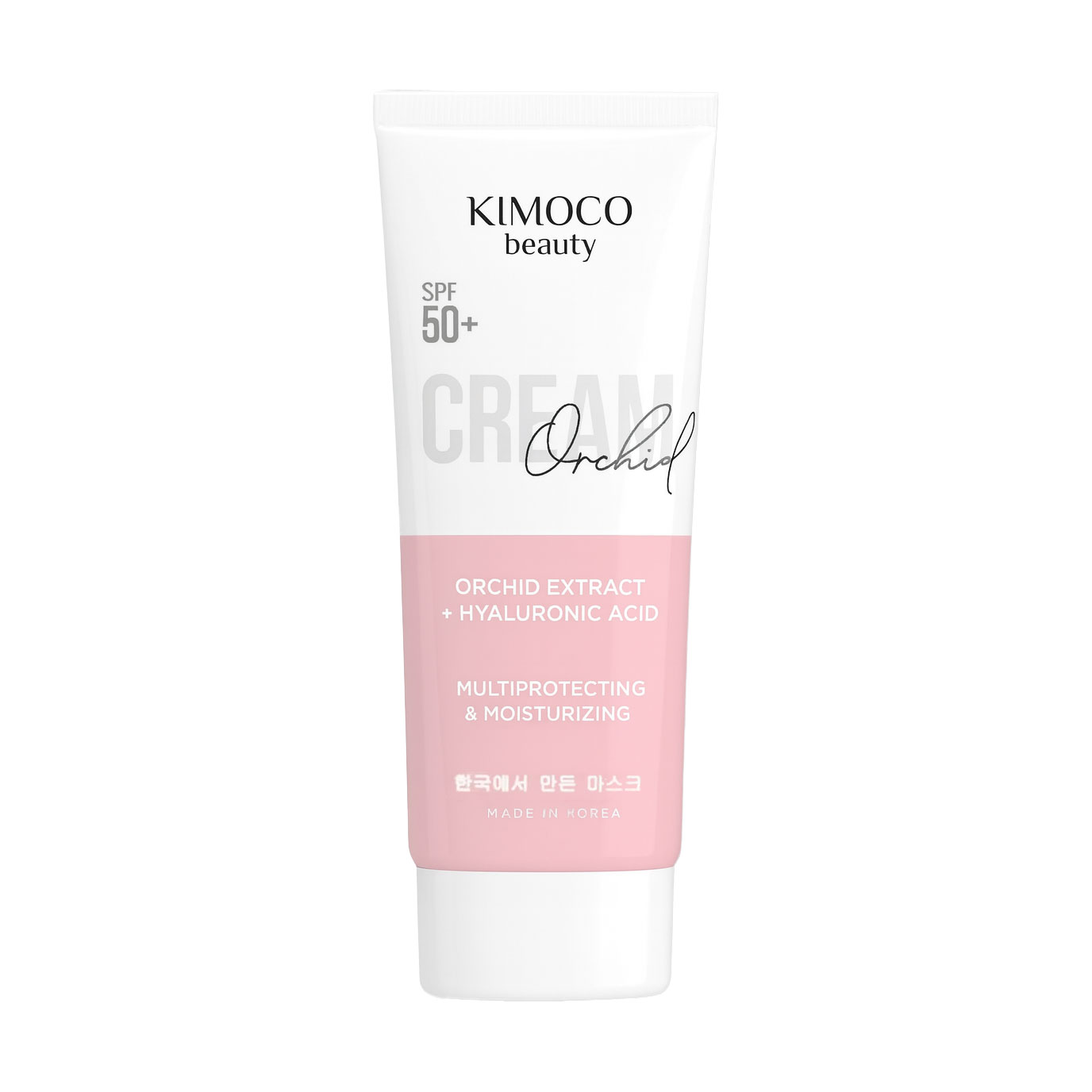 Зволожувальний сонцезахисний крем для обличчя Kimoco Beauty Cream Orchid, SPF 50+, 70 г